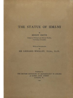 cover image of The Statue of Idri-mi